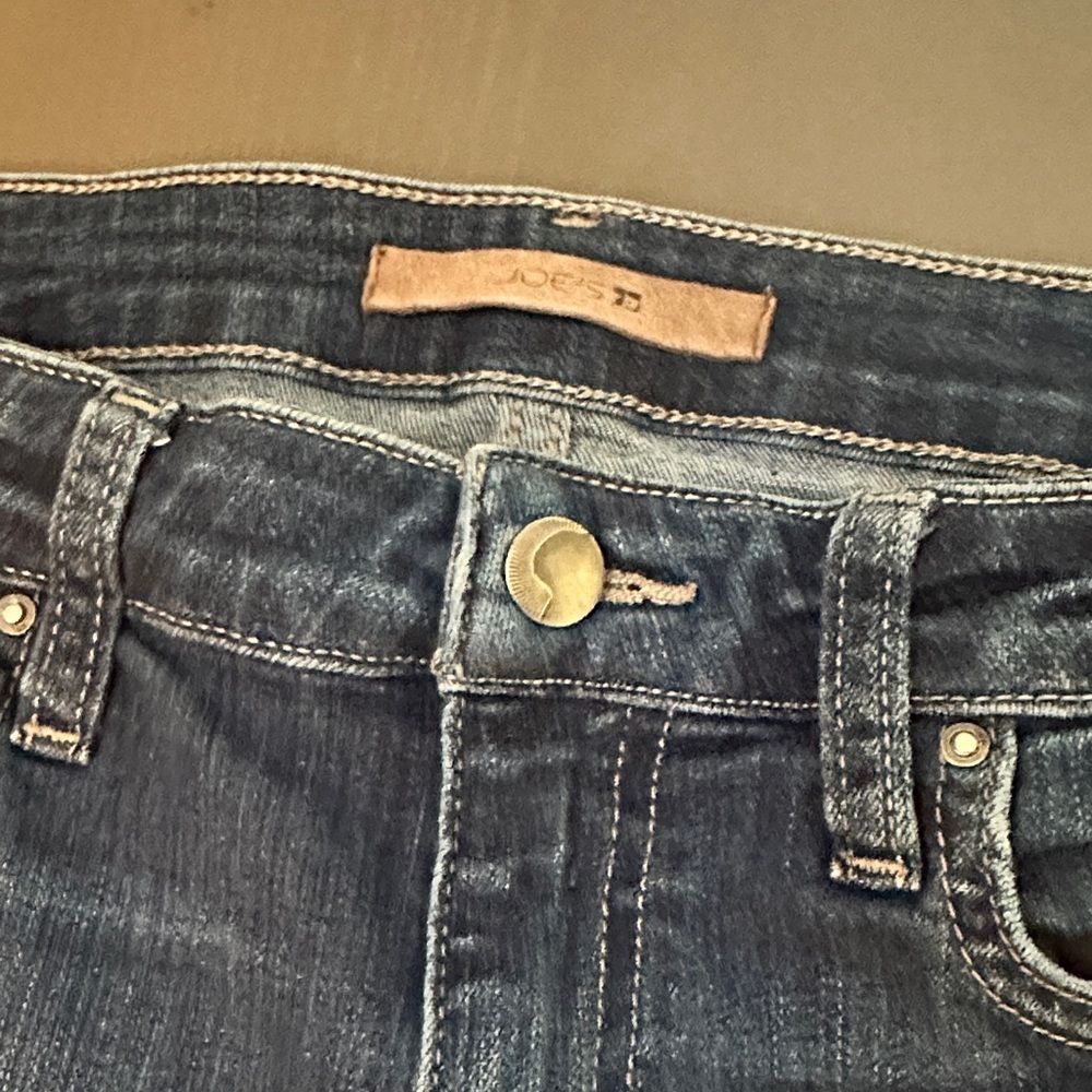 Joe's Jeans Dark Blue Ankle & Cropped